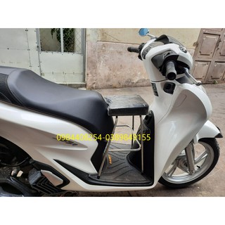 Ghế ngồi xe máy cho bé không dựa