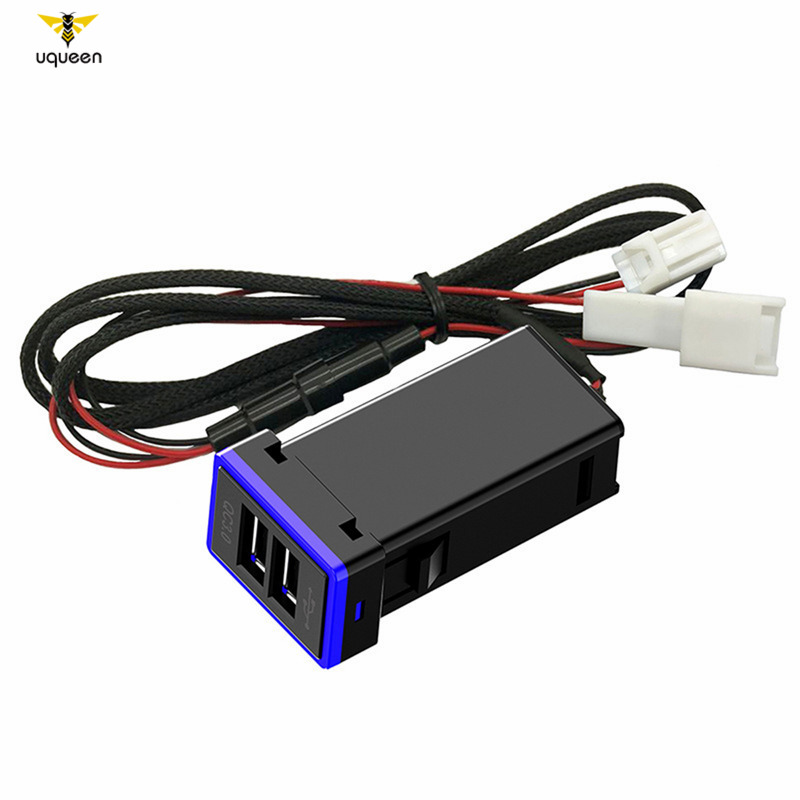 Tẩu sạc nhanh cổng Usb Uq Qc3.0 cho xe hơi Toyota