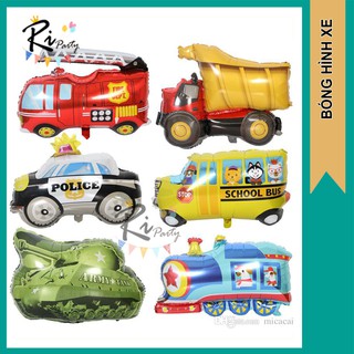 Bóng tráng nhôm hình các loại xe (Size Đại), Đồ chơi cho bé