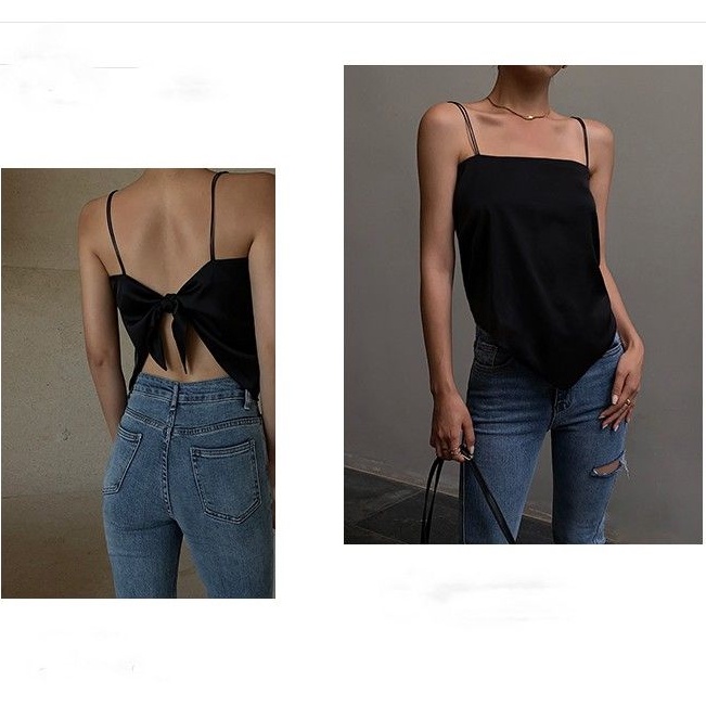 Áo yếm nữ 2 dây nơ lưng | LIOLA