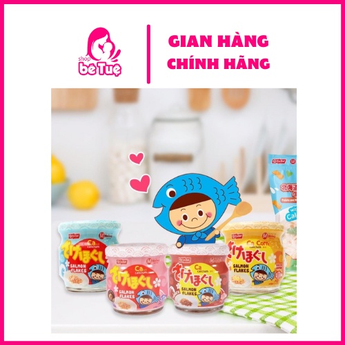 Ruốc cá hồi Meiwa vị ít muối cho bé nhập khẩu từ nhật bản
