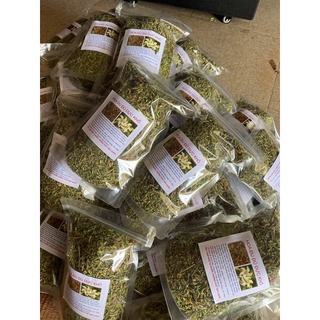 trà Hoa Đu Đủ Đực khô sấy lạnh đã sao vàng túi 1kg