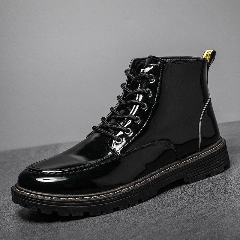 Giày Bốt Da Cổ Cao Thời Trang Anh Quốc Dành Cho Nam 2021 | BigBuy360 - bigbuy360.vn