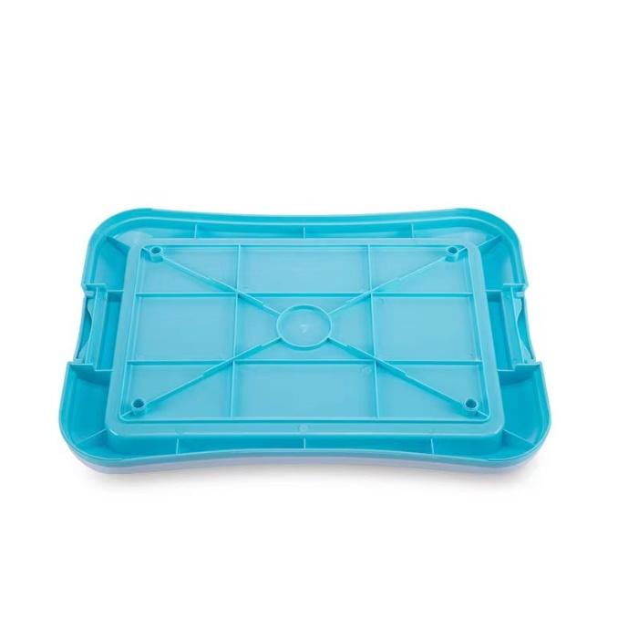 Khay Vệ Sinh Chữ Nhật Có Cọc Cao Cấp size lớn 63cm x 47cm