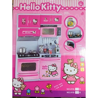 Bộ nhà bếp Hello Kitty có đèn, nhạc