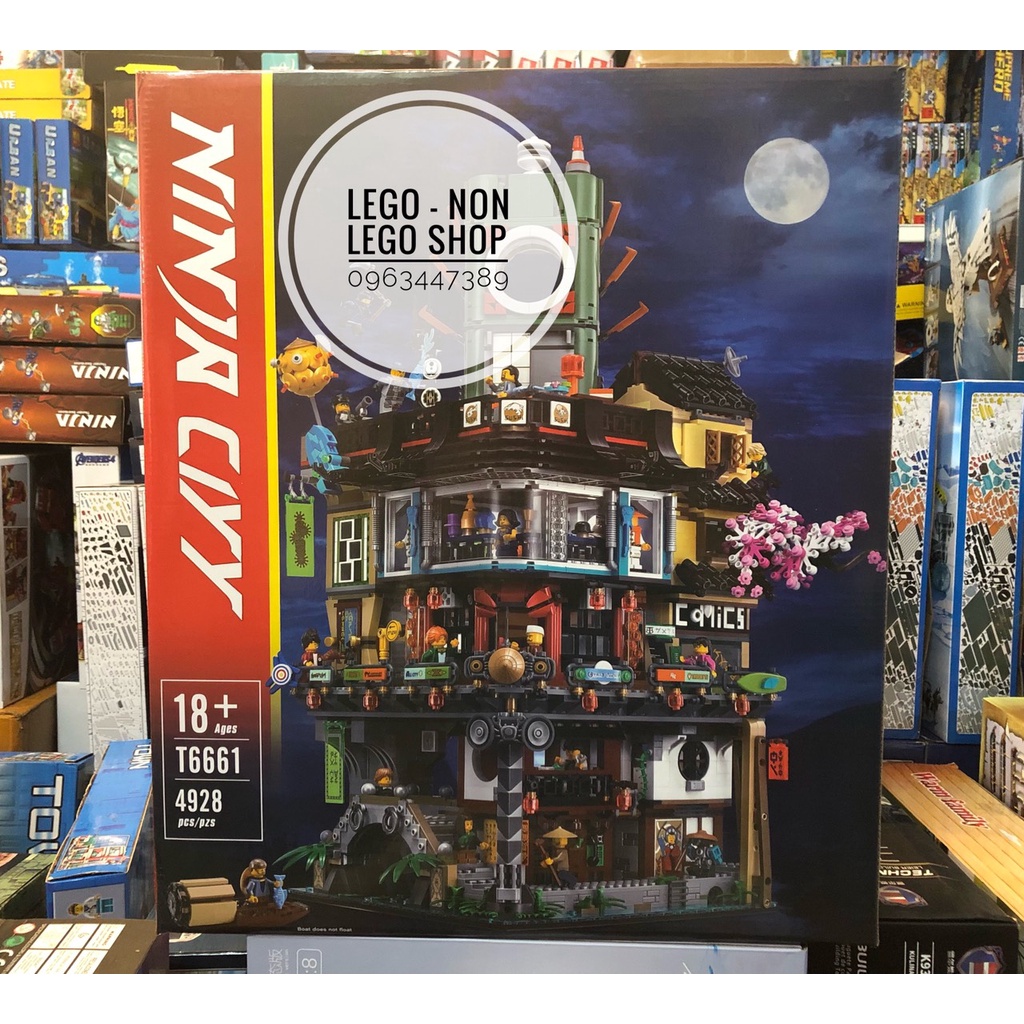 Xếp Hình Thành Phố Của Ninjago Movie T 6661