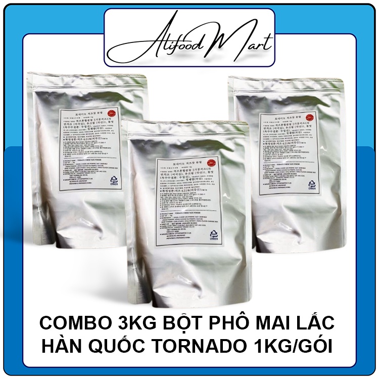 COMBO 3KG BỘT PHÔ MAI TONARO HÀN QUỐC