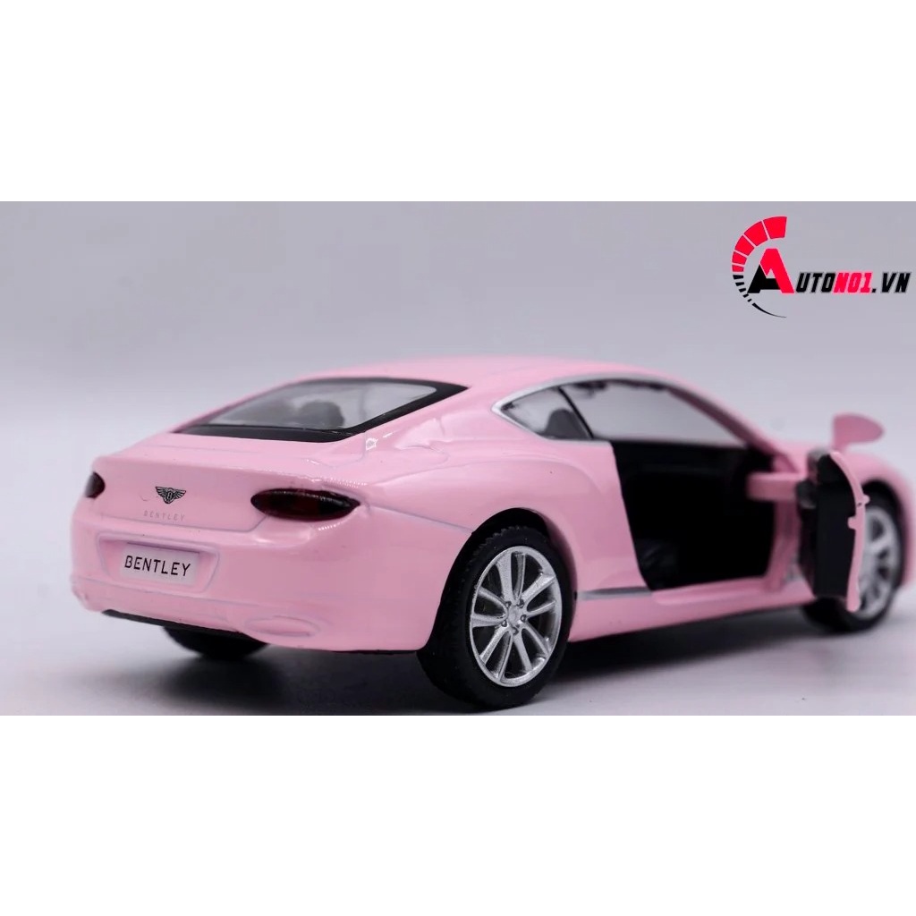 MÔ HÌNH XE BENTLEY PINK 1:36 SCALE MODEL 7732