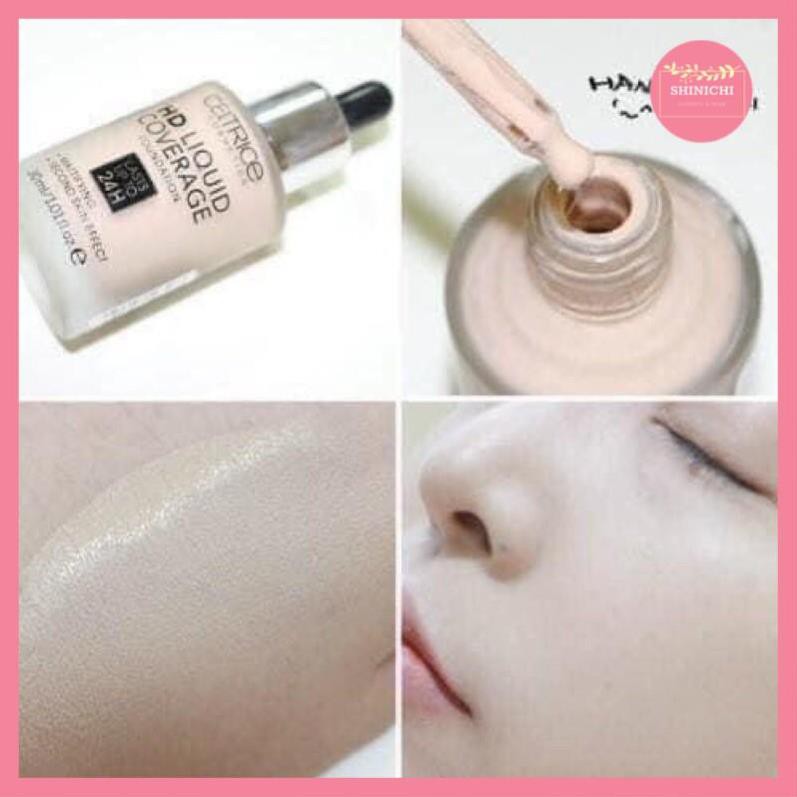 Kem Nền CATRICE HD LIQUID COVERAGE FOUNDATION Tone 010 Và 020  che khuyết điểm siêu tốt | BigBuy360 - bigbuy360.vn