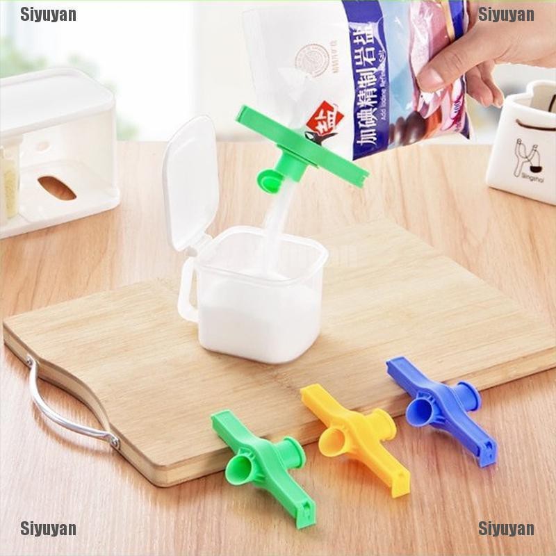 Kẹp miệng túi thực phẩm tiện lợi Kẹp niêm phong miệng túi thực phẩm có nắp đậy