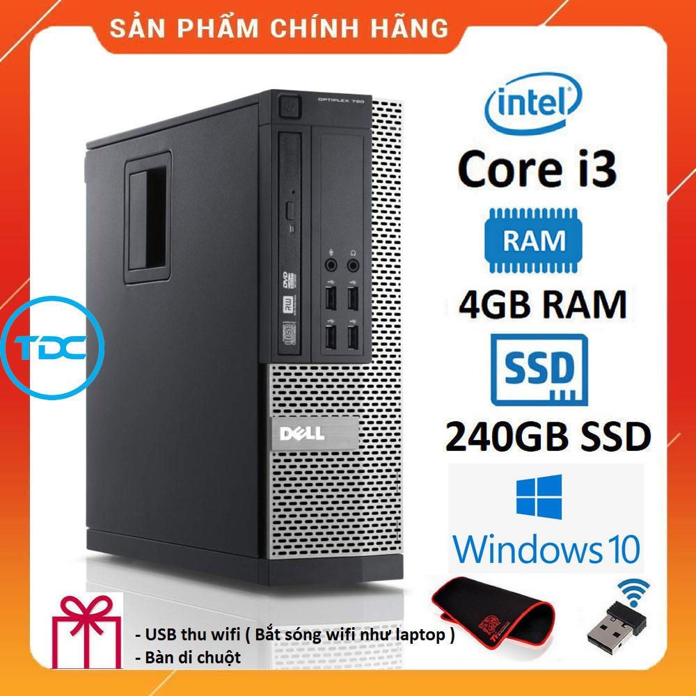 Case máy tính để bàn Dell Optiplex 790 SFF Core i3/ Ram 4GB/  SSD 240GB. Quà Tặng, Bảo hành 2 năm. Hàng nhập khẩu | BigBuy360 - bigbuy360.vn