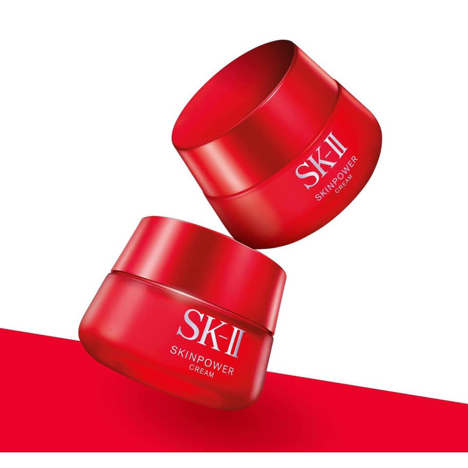 [CÓ BILL DUTYFREE] [MẪU MỚI NHẤT] SK-II SkinPower Kem dưỡng chống lão hóa SKII Skin Power Cream và Airy Milky Lotion 80g