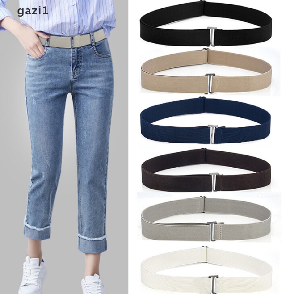 Thắt Lưng Nhựa Vô Hình Co Giãn Có Khóa Cài Điều Chỉnh Được Thời Trang Cho Nam Và Nữ Gzi1