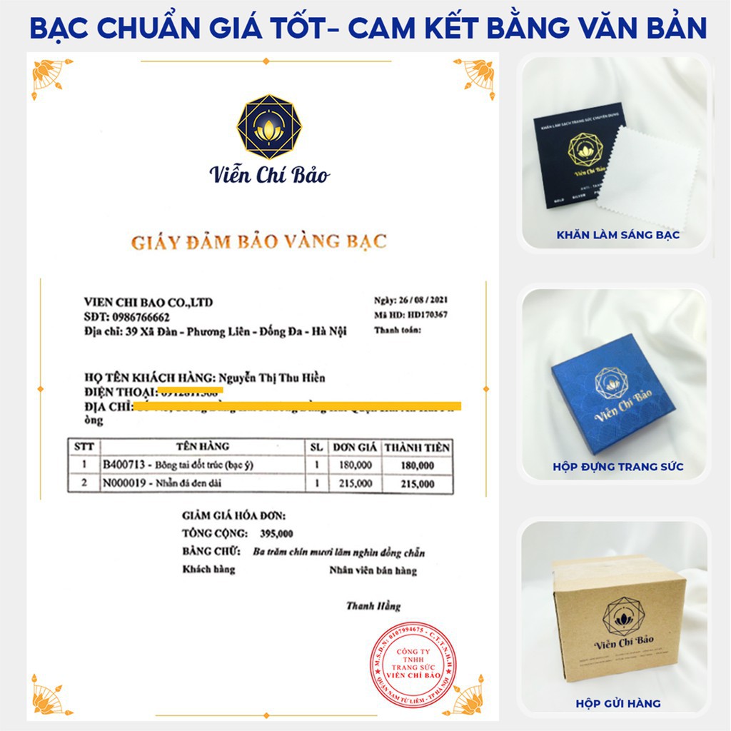 Nhẫn bạc nữ viền đá nhiều màu chất liệu bạc s925 thời trang phụ kiện trang sức nữ Viễn Chí Bảo N400253