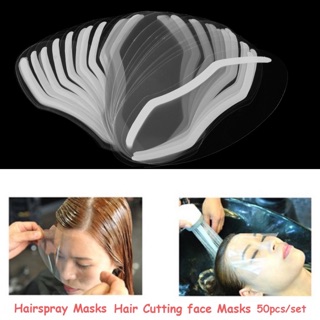Bộ 50 Miếng Dán Che Mặt Làm Hoá Chất Và Cắt, Nhuộm Tóc