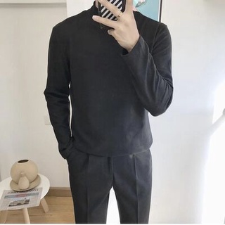 Pull cao cổ trơn nam giữ nhiệt 602 RHODI