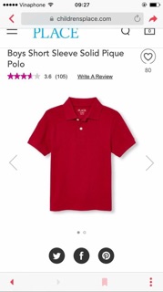 Áo cộc tay Polo