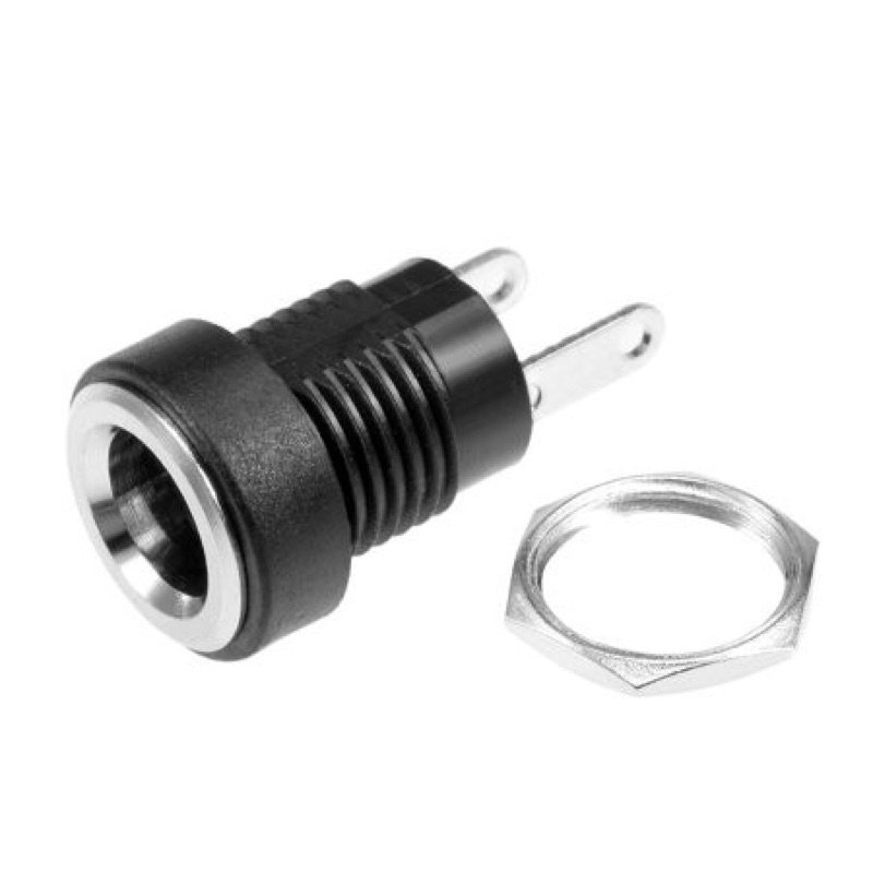 Jack sạc DC 5.5*2.1 lỗ khoan 10mm
