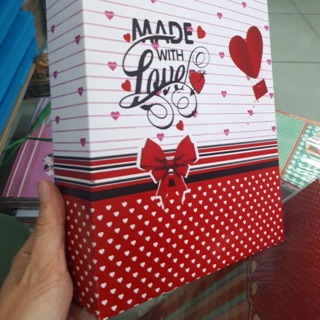 Combo 10 hộp xếp 18x22 cao 5cm 50k