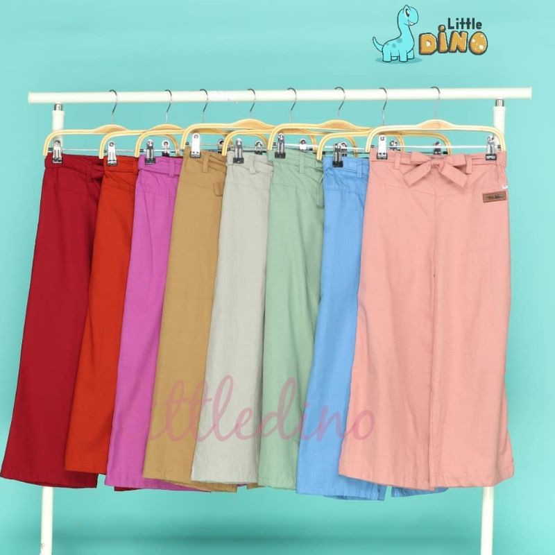 Quần Culottes Hình Đầu Lâu Xinh Xắn Cho Bé Gái 7 8 9 10 11 12 13 14 15 Tuổi