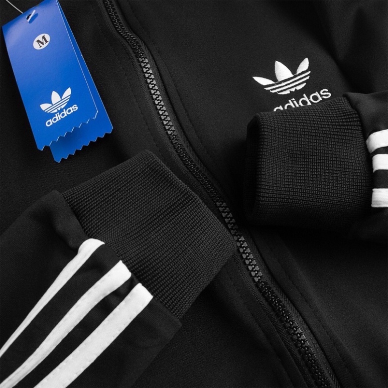 Áo Khoác 3 Sọc Nam Nữ Áo Khoác UNISEX Thể Thao Polyester 2 Da Dày Xịn Mát Thời Trang Xuất Khẩu