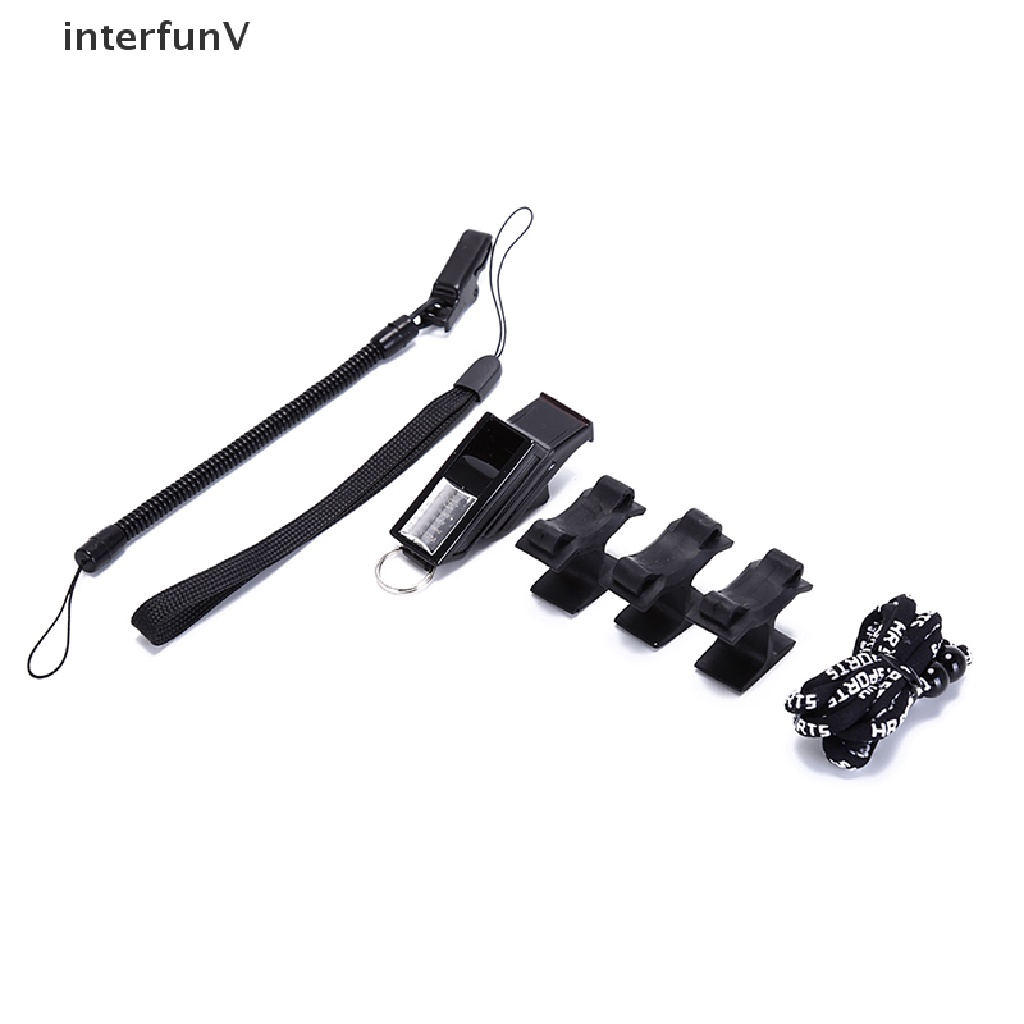 [InterfunV] Còi Thổi Bằng Nhựa Không Hạt Âm Thanh Lớn Cho Bóng Đá / Bóng Rổ