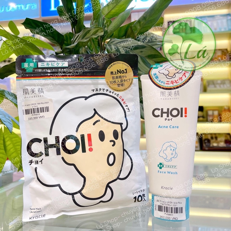 Sữa Rửa Mặt & Mặt Nạ 𝑯𝑨𝑫𝑨𝑩𝑰𝑺𝑬𝑰 𝑲𝑹𝑨𝑪𝑰𝑬 𝑪𝑯𝑶𝑰