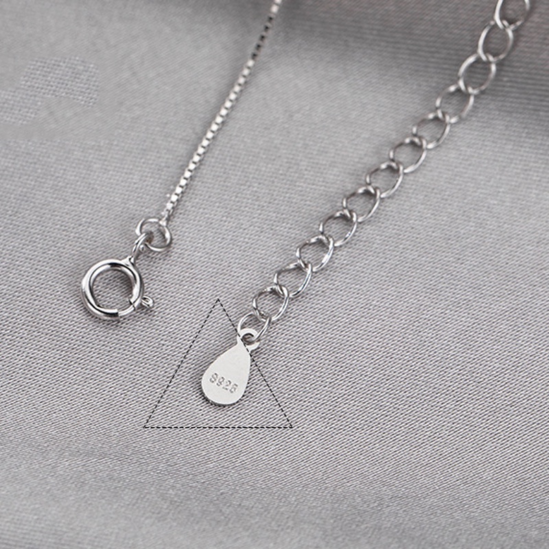 Vòng cổ Choker Bằng Bạc Mặt Chữ Thập Đơn Giản Màu Sắc Cho Nữ