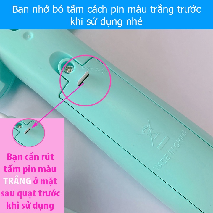 Quạt cầm tay mini sạc tích điện USB để bàn đèn led ngôi sao cute dễ thương giá rẻ F662