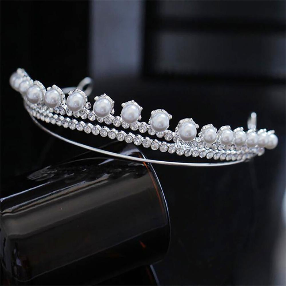 Băng Đô Cài Tóc Hợp Kim Hình Vương Miện WMES15H Đẹp Mắt Thanh Lịch Cho Nữ