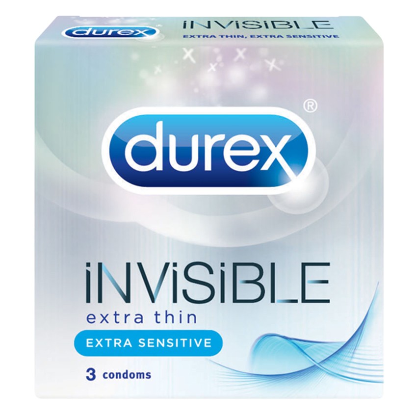 Bao cao su Durex Invisible 3 bao