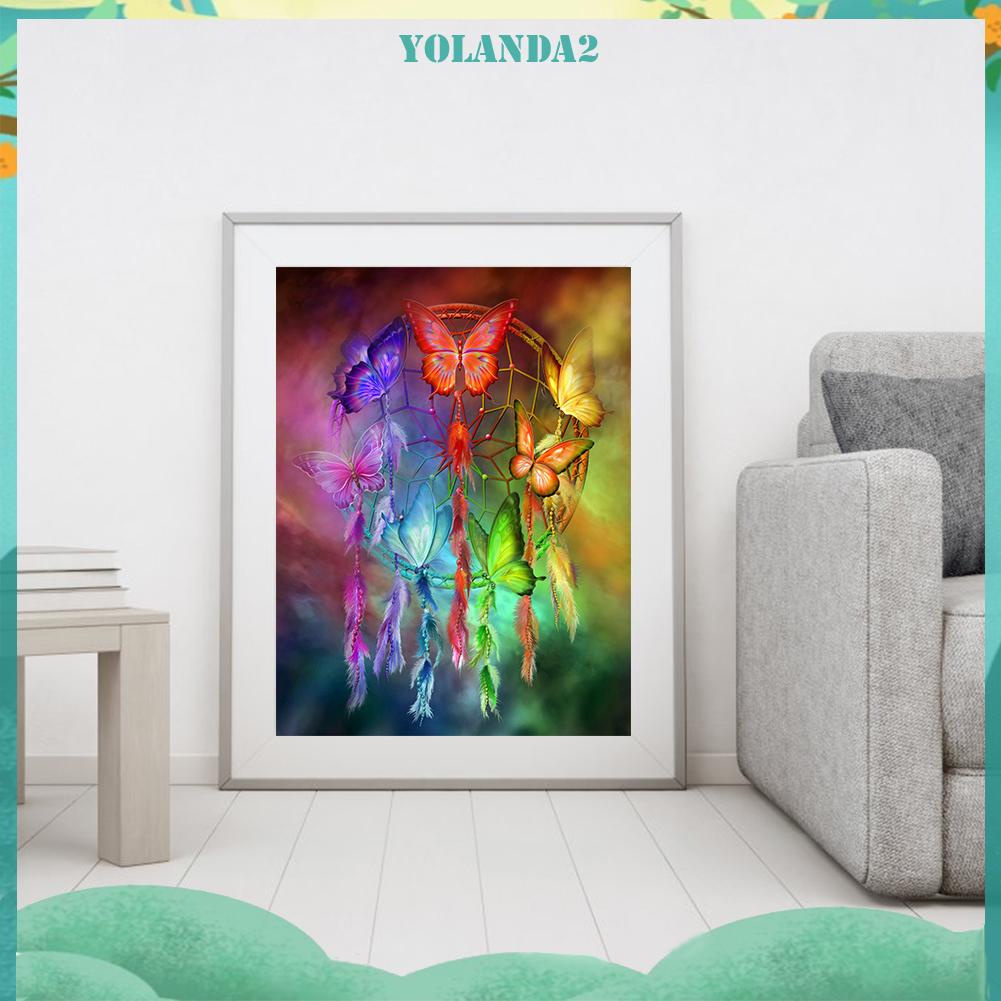 Tranh Thêu Chữ Thập Toàn Bộ 11CT Hình Hoa Chuông Gió