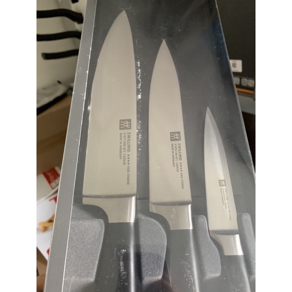 🇩🇪BỘ DAO CAO CẤP ZWILLING FOUR STAR 3 món MADE IN GERMANY sx tại Đức BỀN ĐẸP