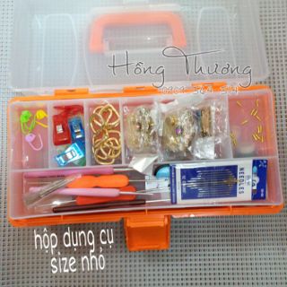Hộp nhựa - dụng cụ handmade