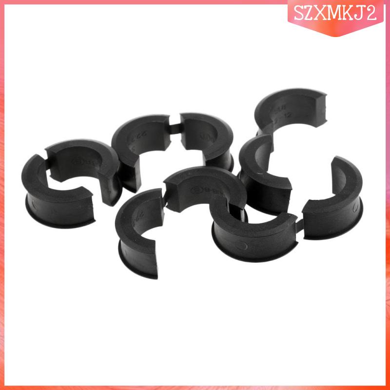 Set 10 Phụ Kiện Nối Dài Tay Lái Xe Đạp Kích Thước 9x22.2mm Bằng Nhựa Zxmkj2