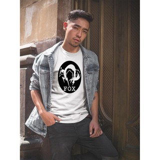 Áo thun Nam in hình Logo hình con cáo và chữ fox - Cotton Thun Phong Cách Cá Tính - Cực Chất Và Đẹp