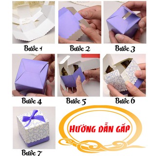 Set 20-50 hộp quà cưới trái tim