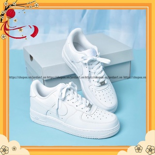 Giày_nike nam nữ, giày af1 trắng hàng đẹp full box bill