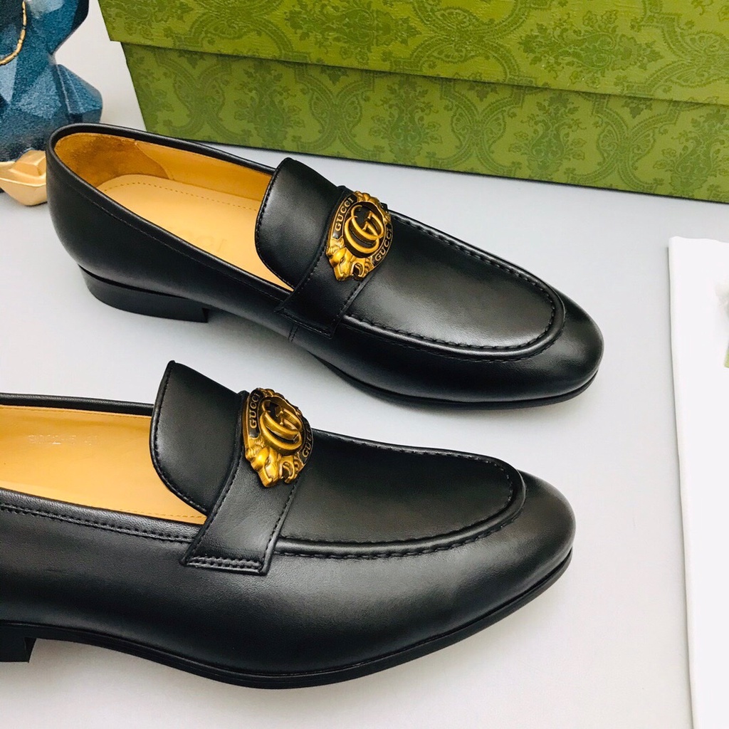 Giày Loafer ☀ FULLBOX BILL TÚI ☀ Gucci tag đồng fullbox [ Dota ]