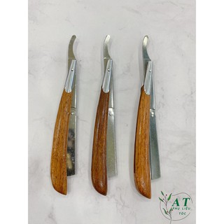 Dao cạo mặt cán gỗ siêu nhẹ chống gỉ sét Thanh Sơn