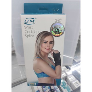 Nẹp cổ tay có thanh đỡ - nẹp bảo vệ và cố định khớp cổ tay um-g02