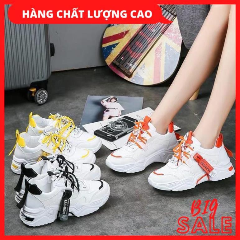 Giày sneaker thể thao nữ JINTU đế cao mới nhất, hot trend 2020 CAO CẤP ( có video 2 màu ) [HÀNG XỊN ĐẸP]