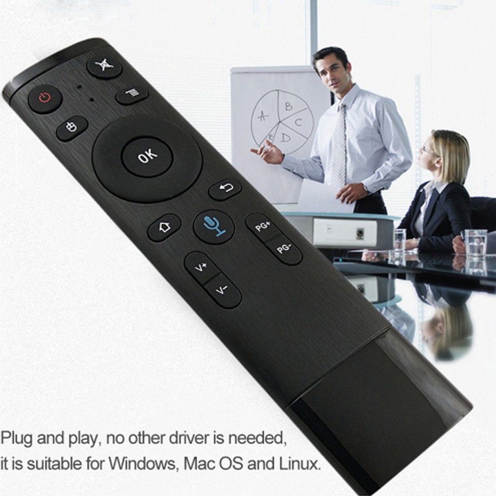 2.4G Wireless Remote Control With Voice Input For TV Box HTPC PC Projector