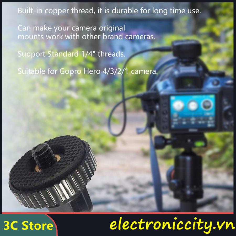 Bộ chuyển đổi 3C} Mini cho giá đỡ ba chân Gopro Hero 1 2 3 4