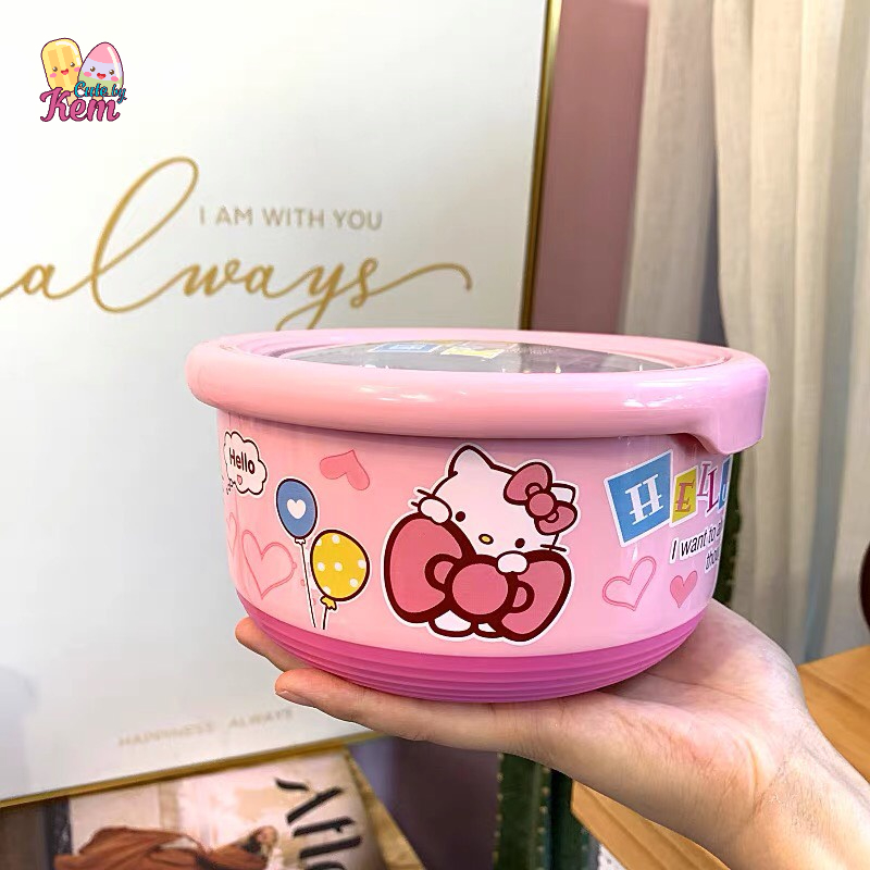 Bát Doraemon, Hello Kitty úp mì, bát ăn dặm, tô inox có nắp