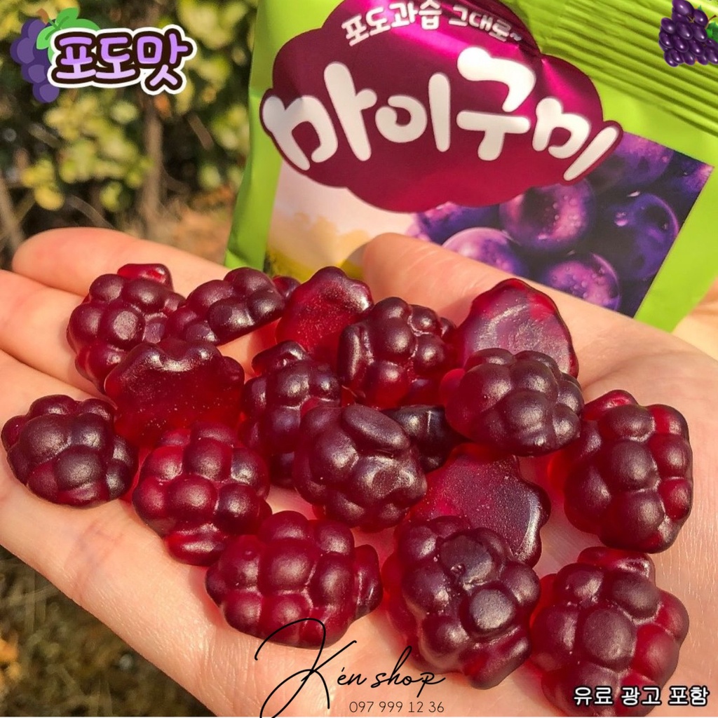 Kẹo dẻo vị nho Orion Hàn Quốc