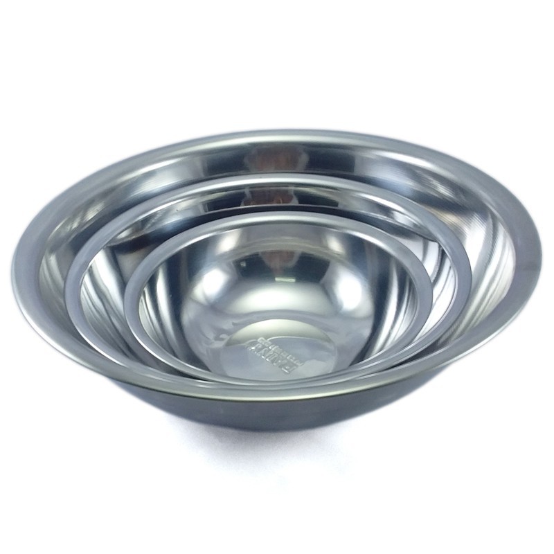 Bộ 3 thau inox Rainy cao cấp 20, 26, 32 cm - XTT-TTTHAU3