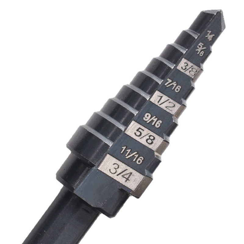 Mũi Khoan Bước Bằng Sắt / Đồng / Nhôm / Nhựa 4Mm Chuyên Dụng