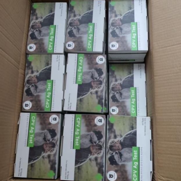 [HOT]!!! Que test bệnh Parvo CPV AG