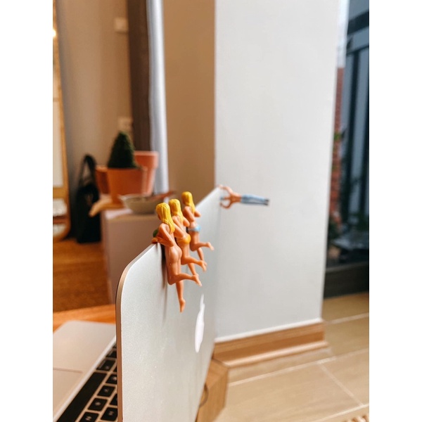 Gài cốc artwork Nhật Manga Funny Gài máy tính Gài chậu cây